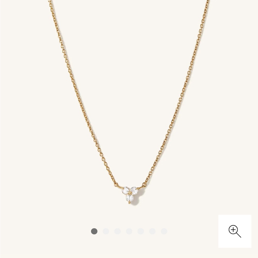 Mejuri Lotus Necklace